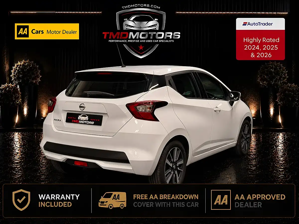 Used 2017 Nissan Micra Acenta White - Interior and Exterior details 8