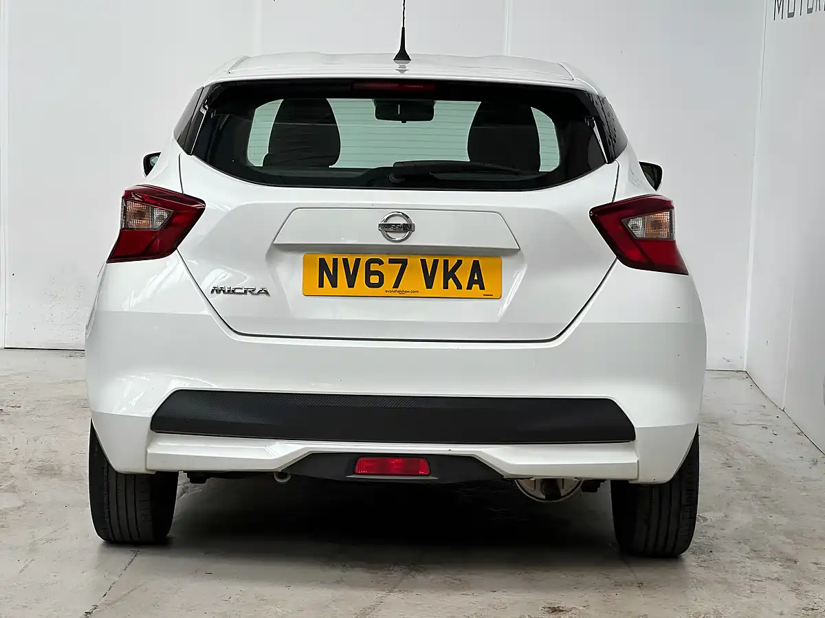 Used 2017 Nissan Micra Acenta White - Interior and Exterior details 5
