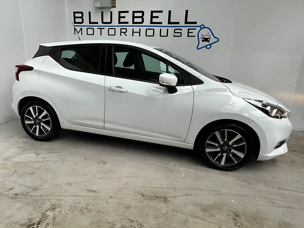 Used 2017 Nissan Micra Acenta White - Interior and Exterior details 8