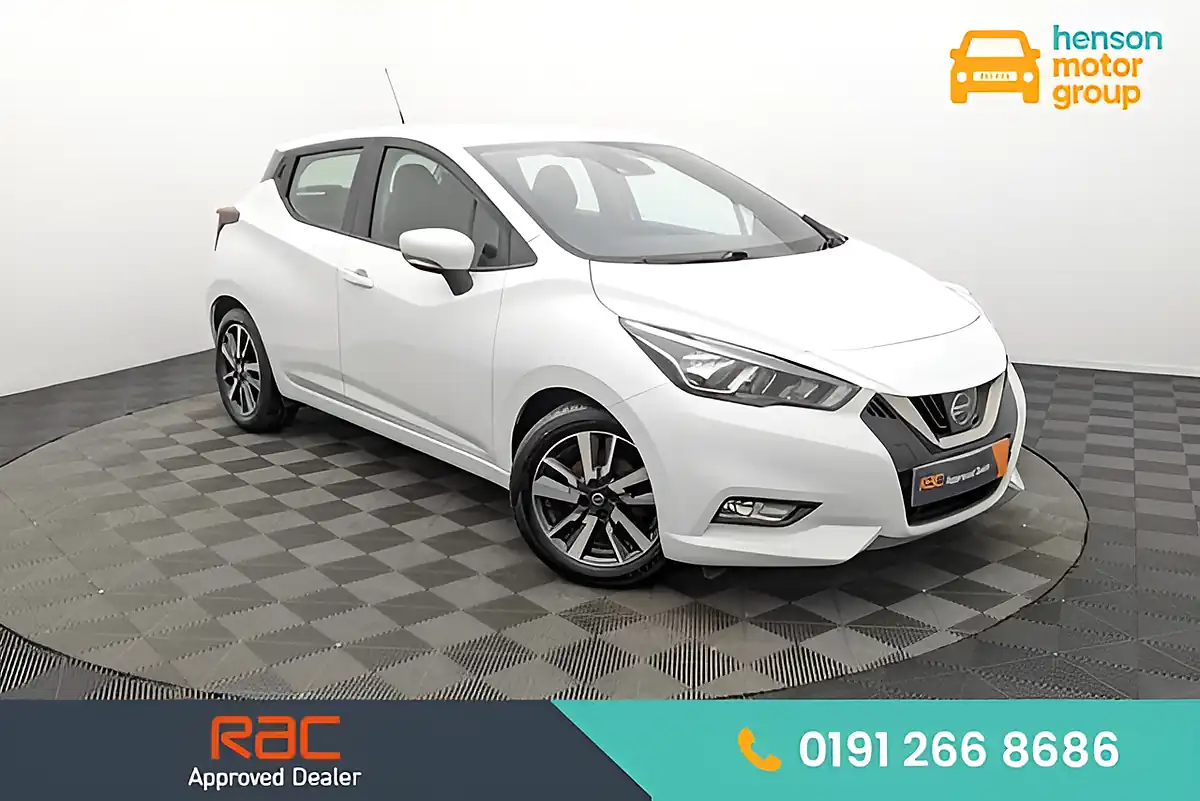 Used 2017 Nissan Micra Acenta White - Front View