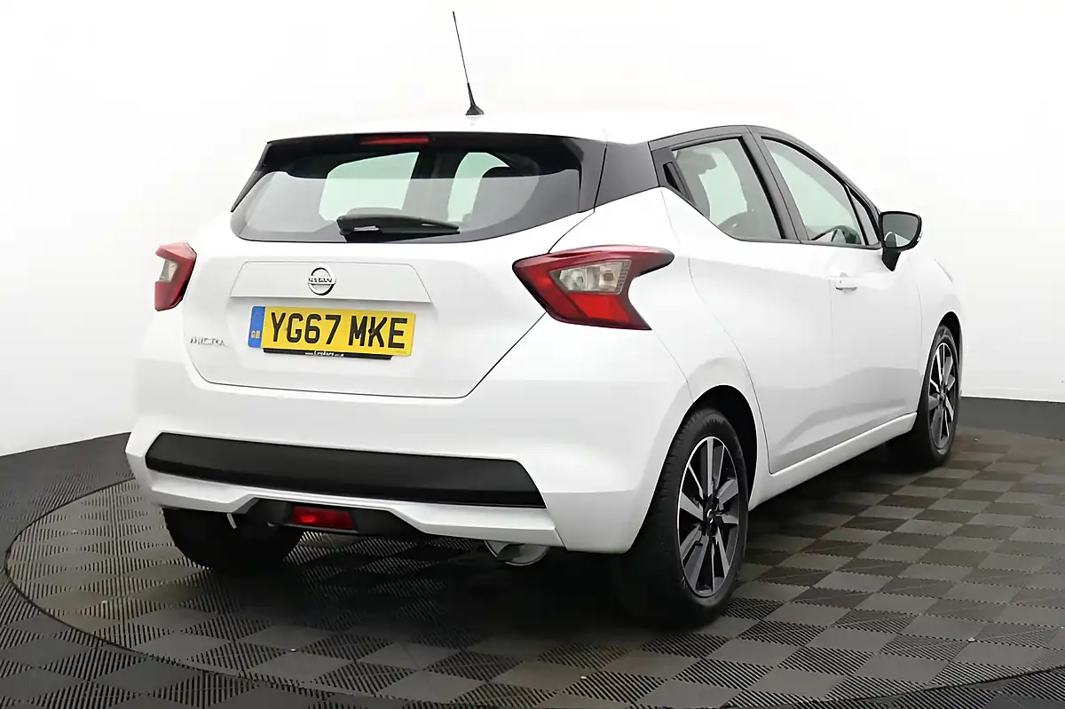 Used 2017 Nissan Micra Acenta White - Interior and Exterior details 5