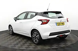 Used 2017 Nissan Micra Acenta White - Interior and Exterior details 7