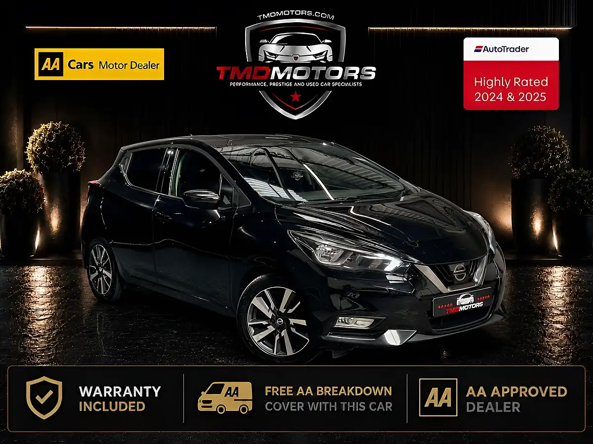 Used 2017 Nissan Micra N-Connecta Black - Front View