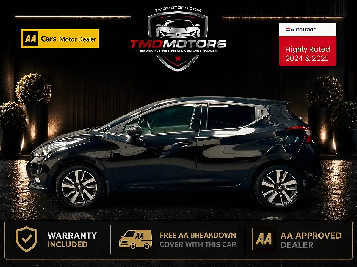 Used 2017 Nissan Micra N-Connecta Black - Interior and Exterior details 3