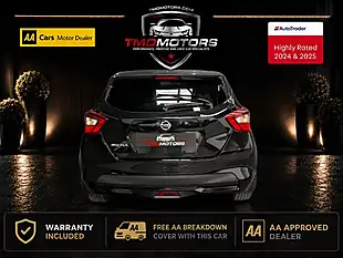 Used 2017 Nissan Micra N-Connecta Black - Interior and Exterior details 4