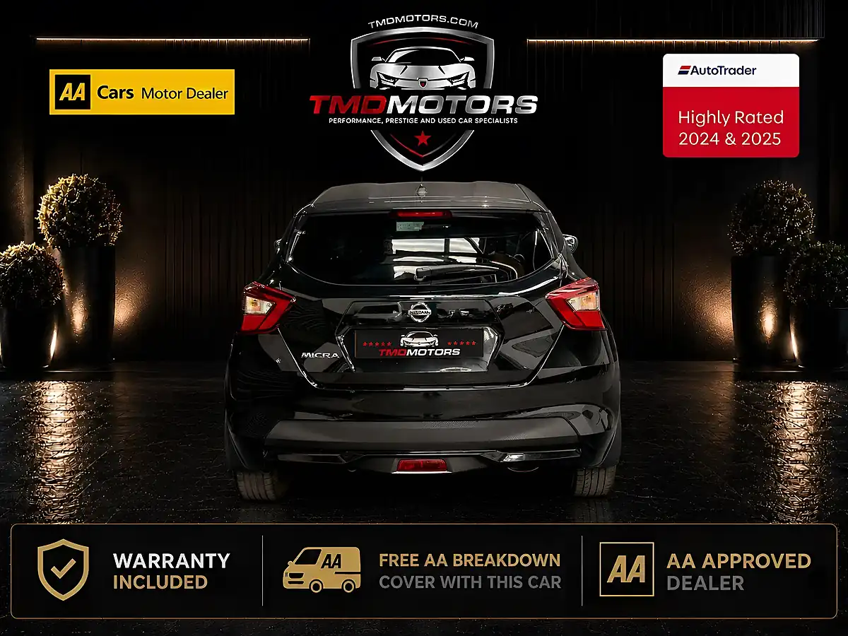 Used 2017 Nissan Micra N-Connecta Black - Interior and Exterior details 6