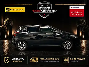Used 2017 Nissan Micra N-Connecta Black - Interior and Exterior details 7