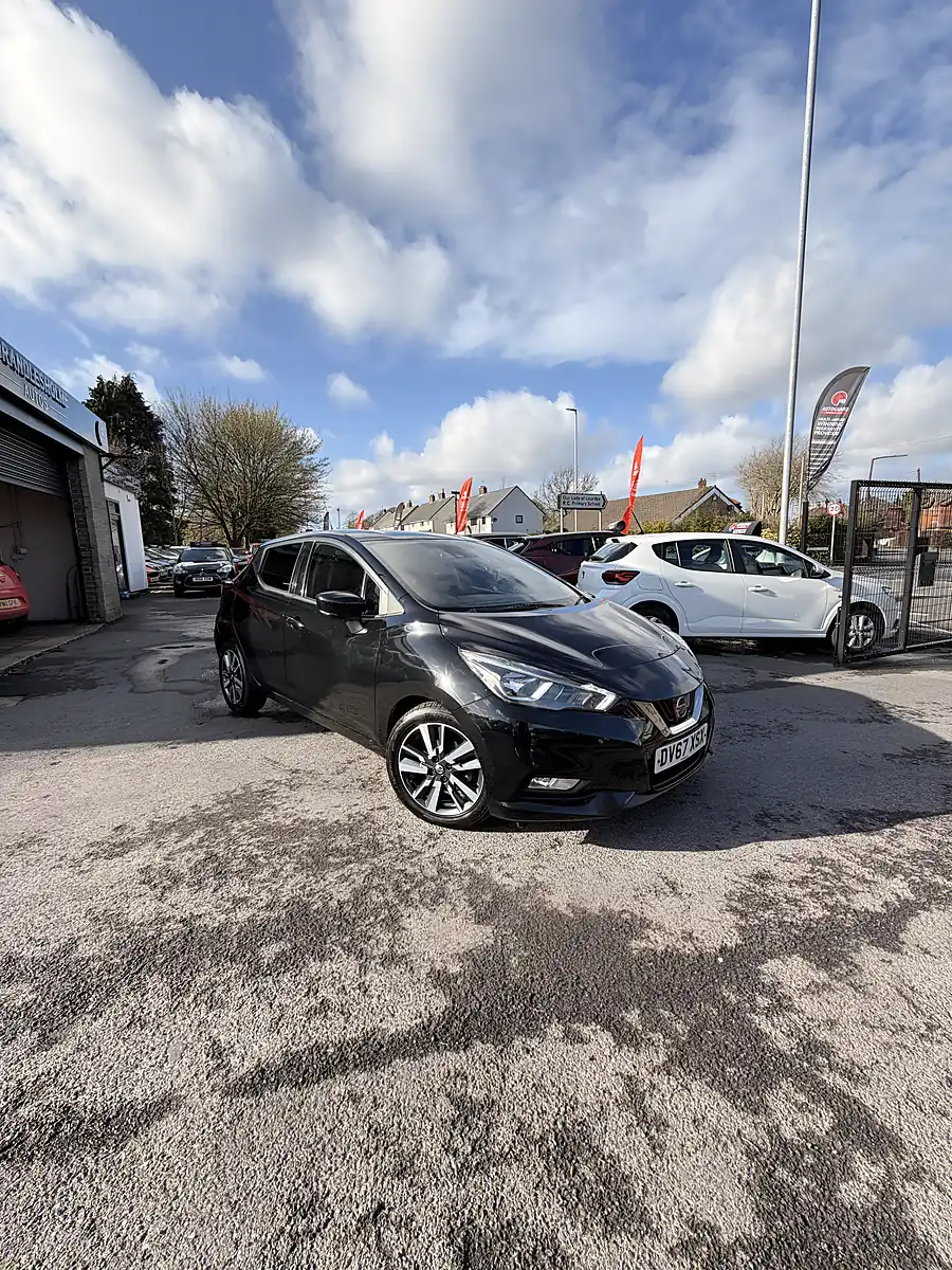 Used 2017 Nissan Micra N-Connecta Black - Front View