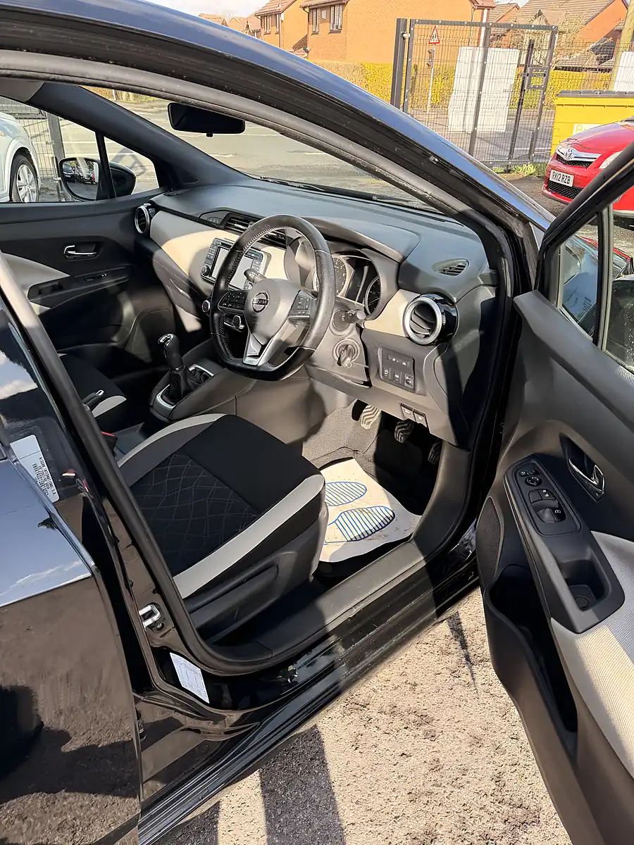 Used 2017 Nissan Micra N-Connecta Black - Interior and Exterior details 9