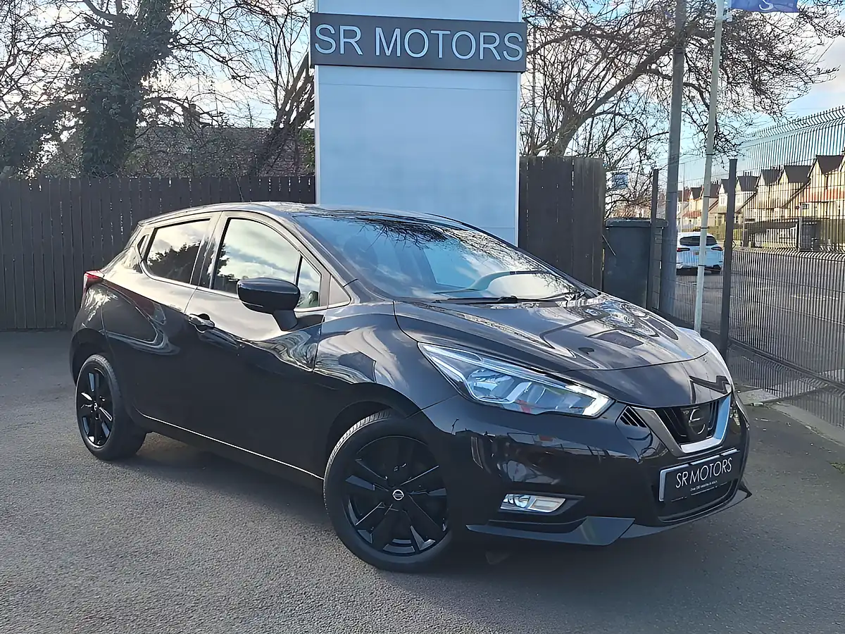 Used 2017 Nissan Micra N-Connecta Black - Front View
