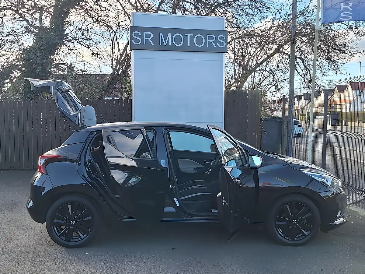 Used 2017 Nissan Micra N-Connecta Black - Interior and Exterior details 7