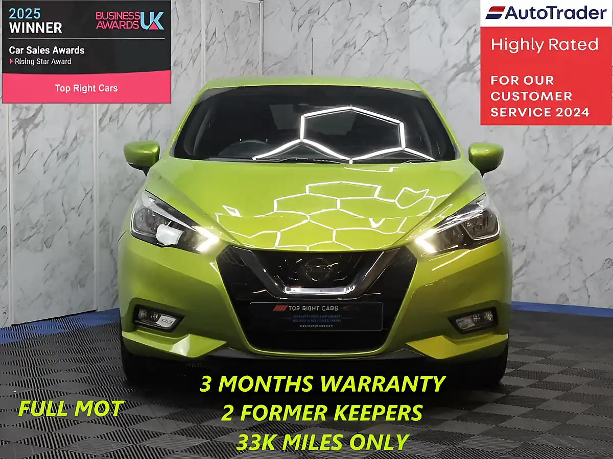 Used 2017 Nissan Micra N-Connecta Green - Interior and Exterior details 2