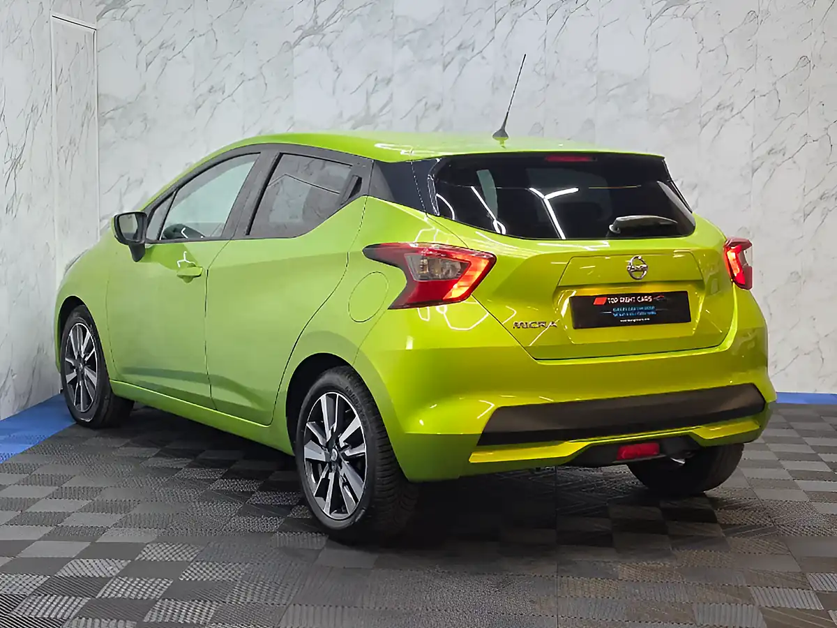 Used 2017 Nissan Micra N-Connecta Green - Interior and Exterior details 7