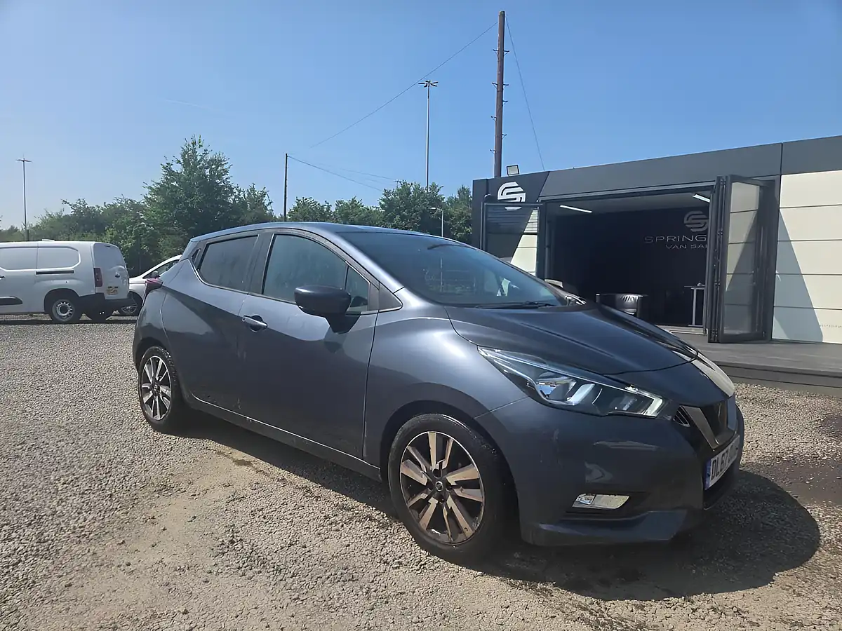 Used 2017 Nissan Micra N-Connecta Grey - Front View