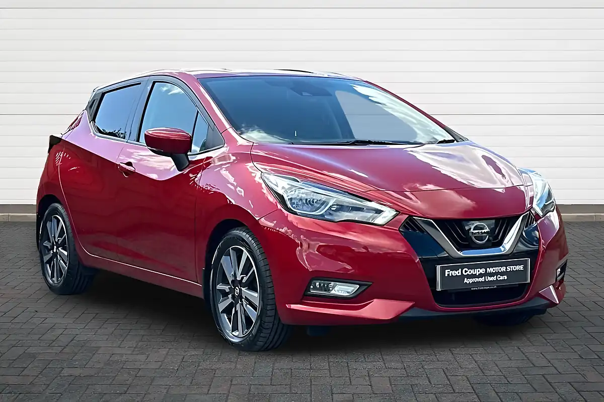Used 2017 Nissan Micra N-Connecta Passion Red - Front View