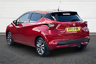Used 2017 Nissan Micra N-Connecta Passion Red - Interior and Exterior details 5