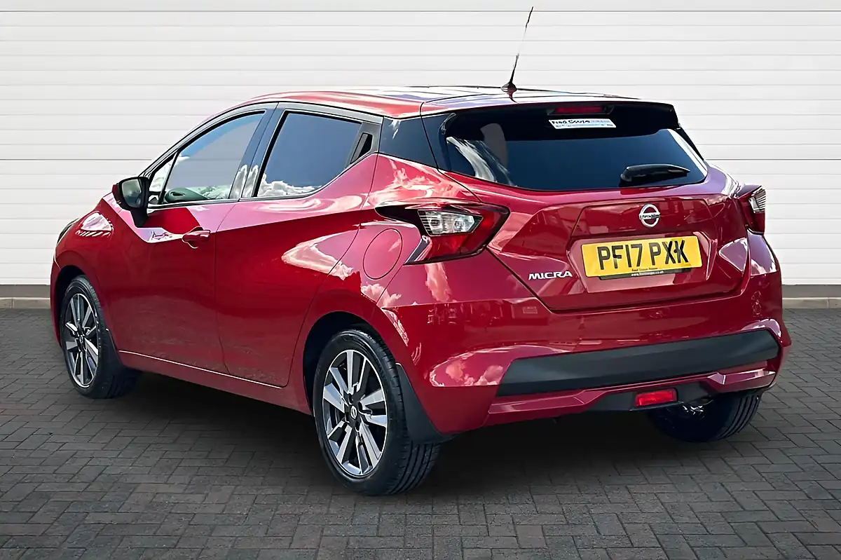 Used 2017 Nissan Micra N-Connecta Passion Red - Interior and Exterior details 5