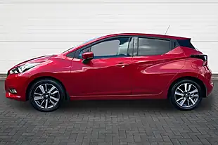 Used 2017 Nissan Micra N-Connecta Passion Red - Interior and Exterior details 6