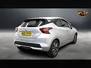 Used 2017 Nissan Micra N-Connecta Platinum Silver - Interior and Exterior details 3