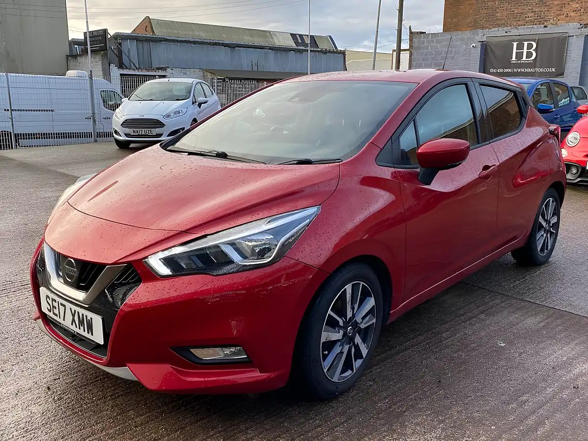 Used 2017 Nissan Micra N-Connecta Red - Interior and Exterior details 4