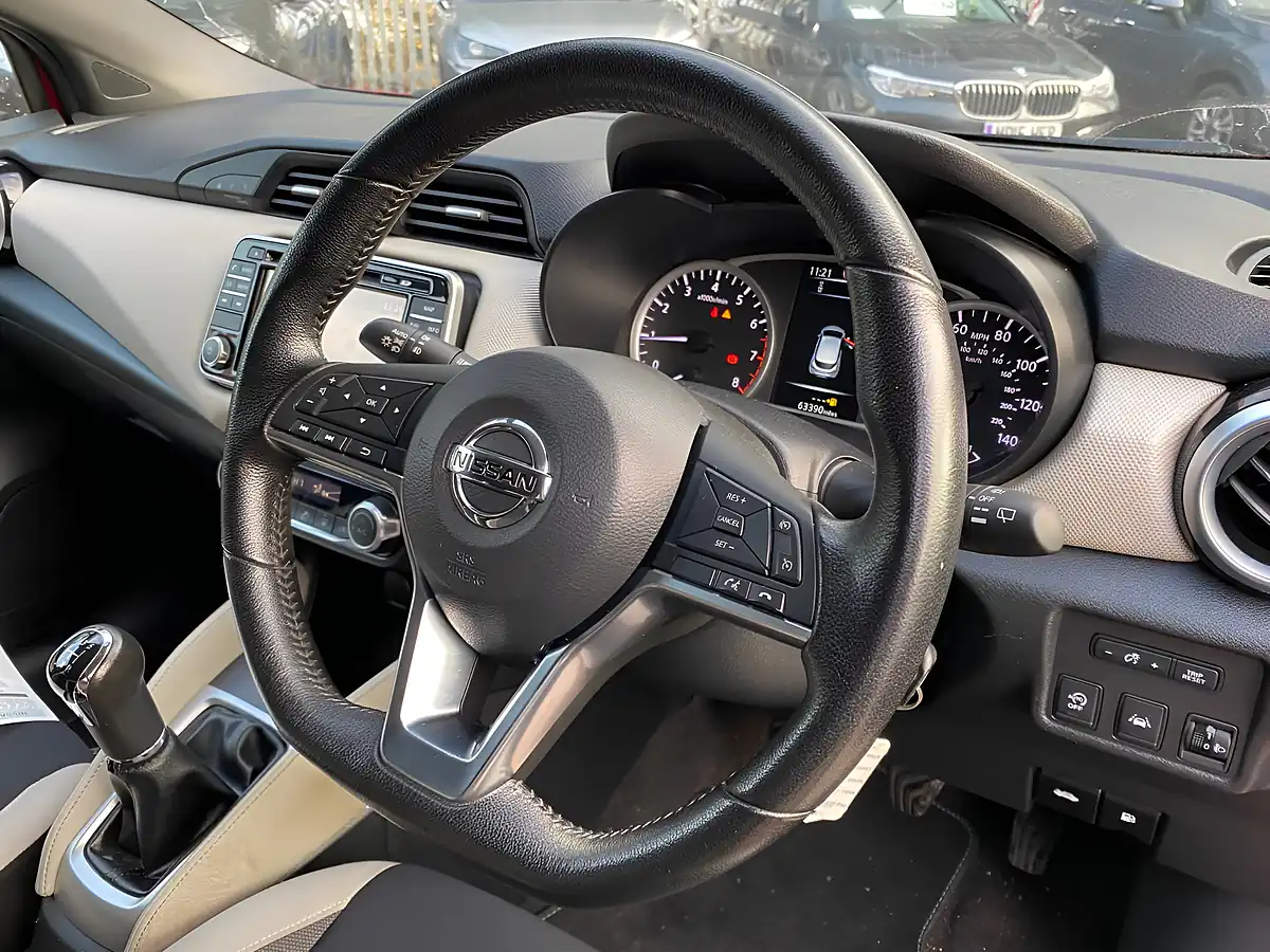 Used 2017 Nissan Micra N-Connecta Red - Interior and Exterior details 7