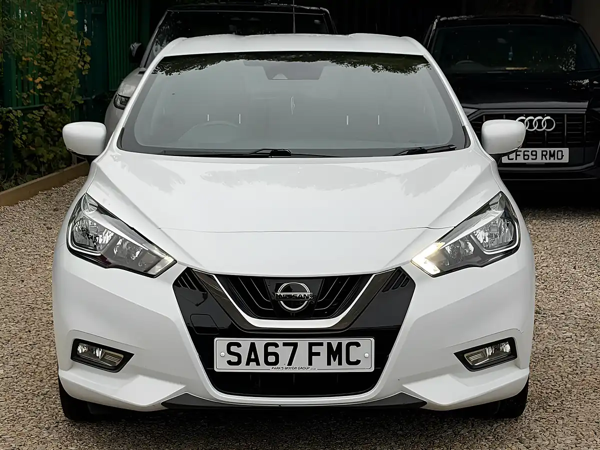 Used 2017 Nissan Micra N-Connecta White - Interior and Exterior details 2