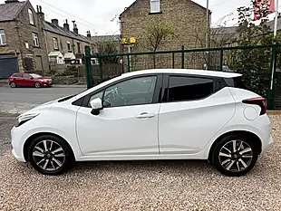 Used 2017 Nissan Micra N-Connecta White - Interior and Exterior details 4