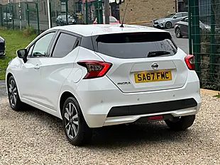 Used 2017 Nissan Micra N-Connecta White - Interior and Exterior details 5