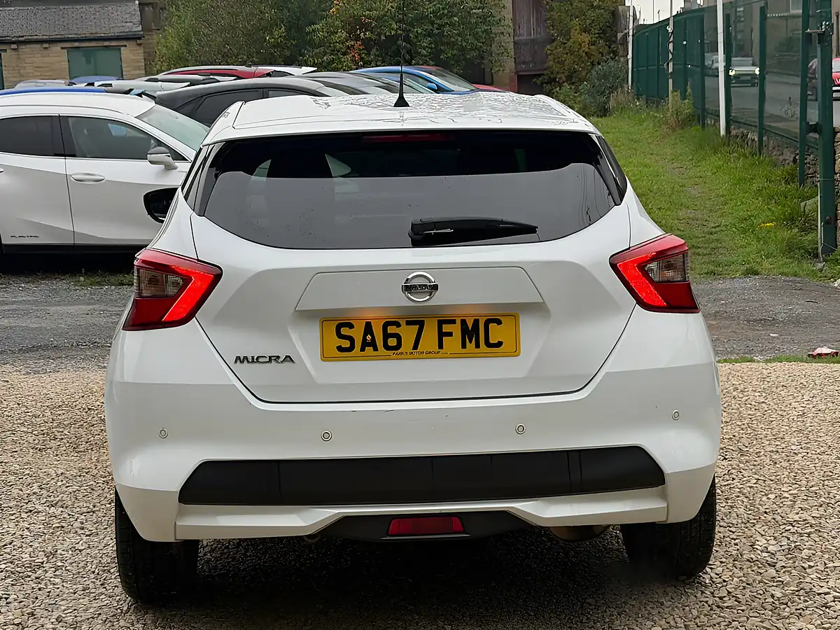 Used 2017 Nissan Micra N-Connecta White - Interior and Exterior details 6