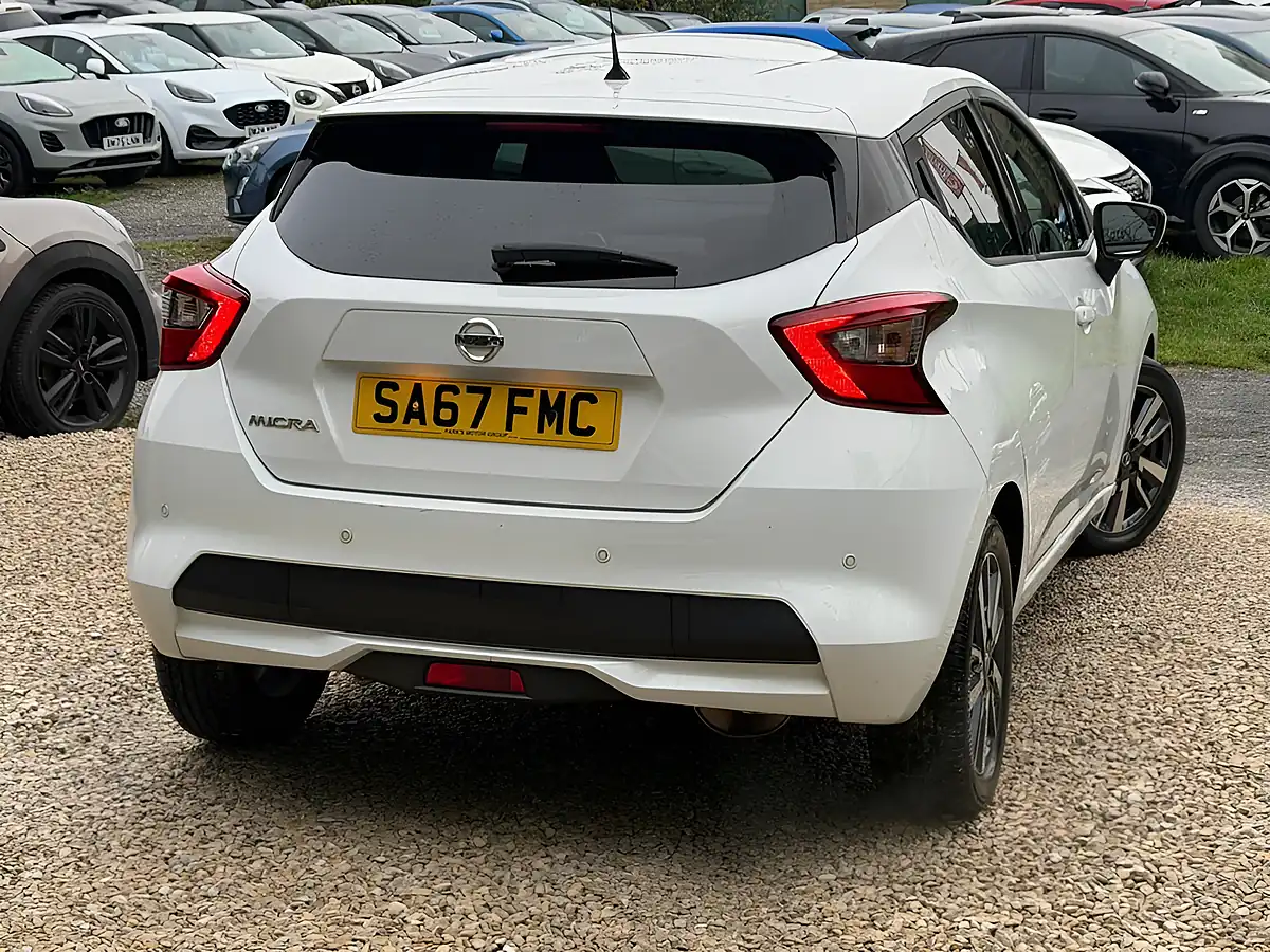 Used 2017 Nissan Micra N-Connecta White - Interior and Exterior details 7