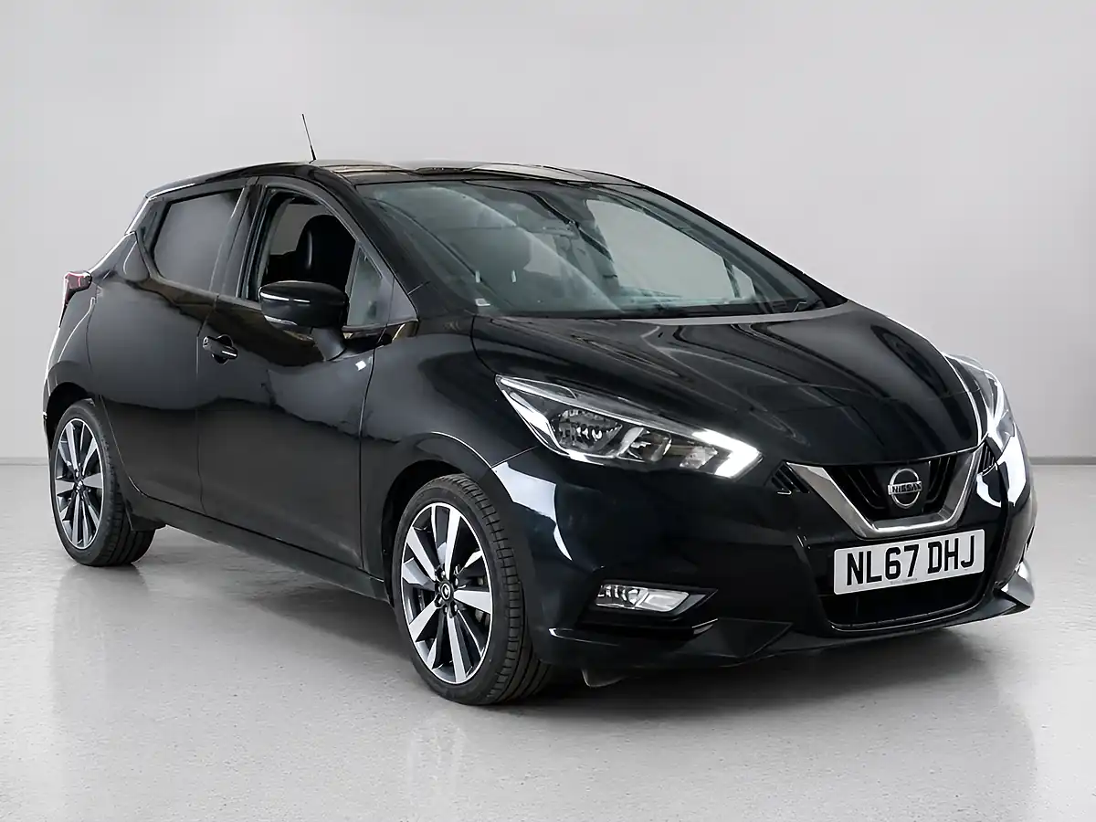 Used 2017 Nissan Micra Tekna Black - Front View