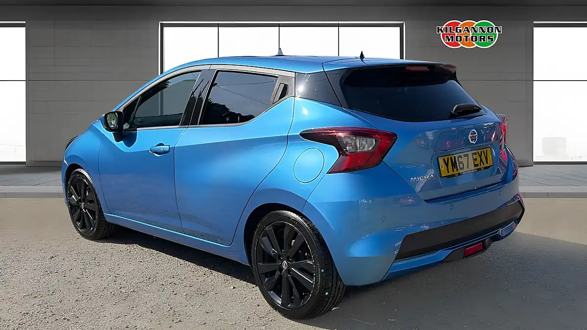 Used 2017 Nissan Micra Tekna Blue - Interior and Exterior details 2