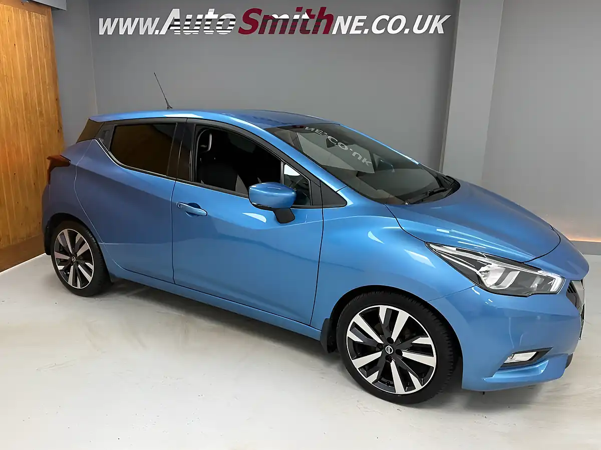 Used 2017 Nissan Micra Tekna Blue - Interior and Exterior details 10