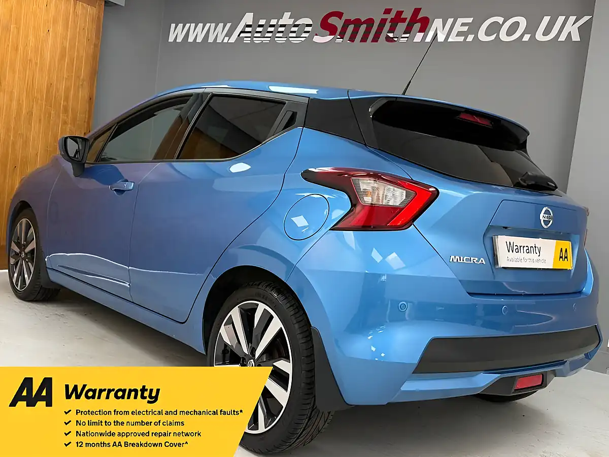 Used 2017 Nissan Micra Tekna Blue - Interior and Exterior details 3
