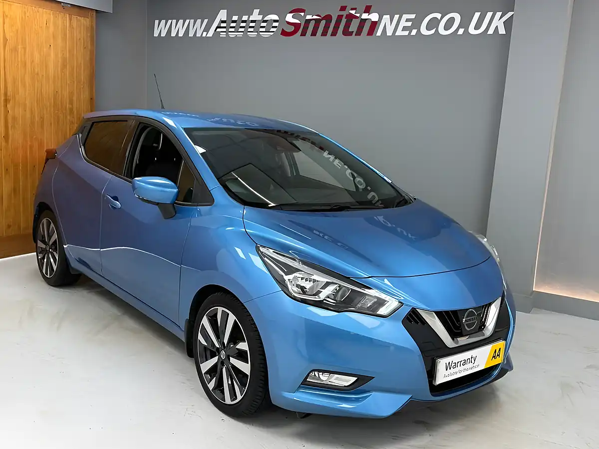 Used 2017 Nissan Micra Tekna Blue - Interior and Exterior details 9