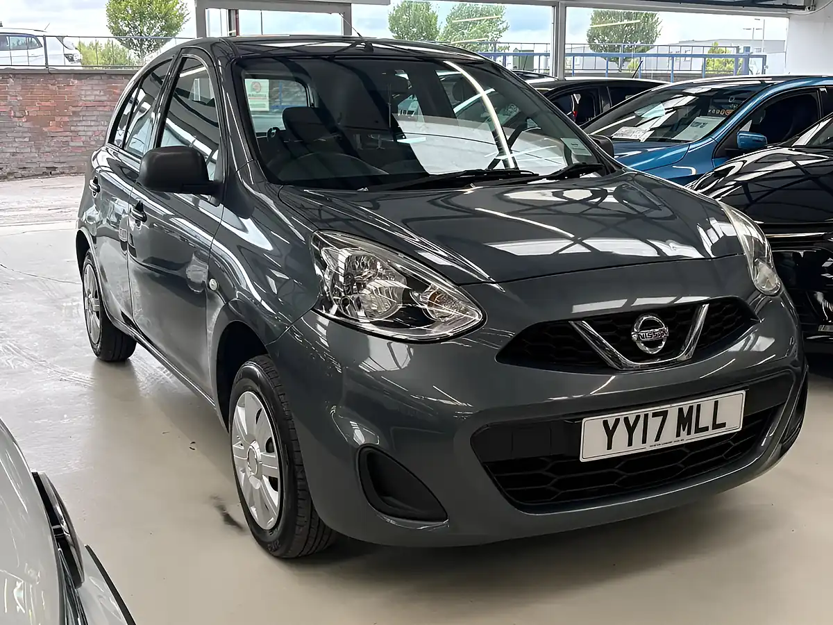 Used 2017 Nissan Micra Visia Grey - Front View