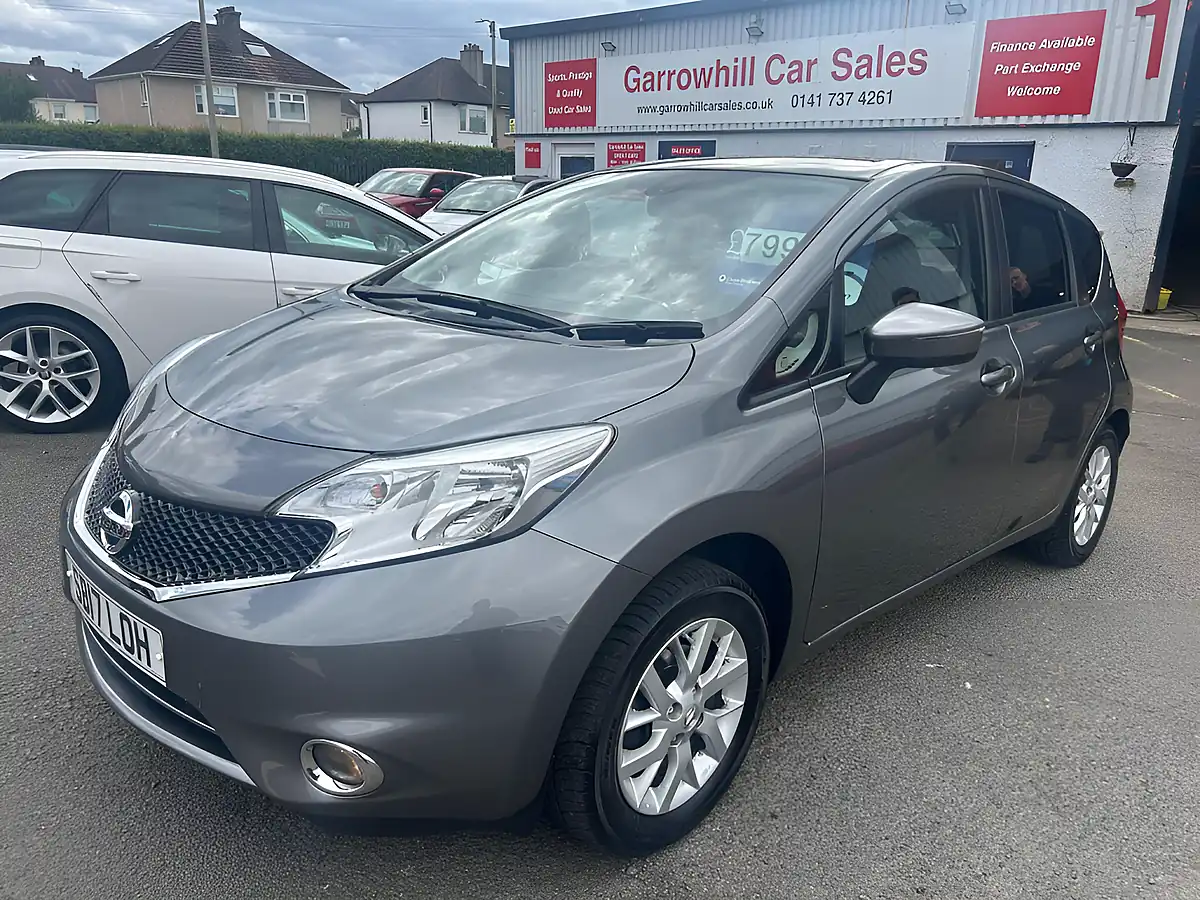 Used 2017 Nissan Note Acenta Premium Grey - Front View