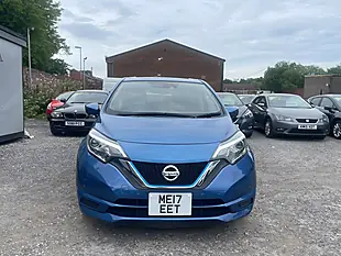 Used 2017 Nissan Note Blue - Interior and Exterior details 2