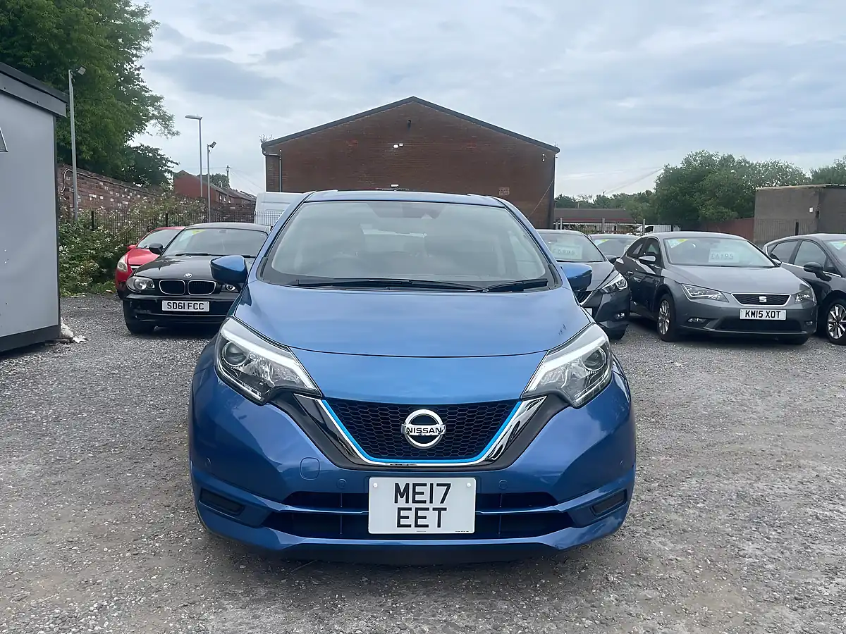 Used 2017 Nissan Note Blue - Interior and Exterior details 2