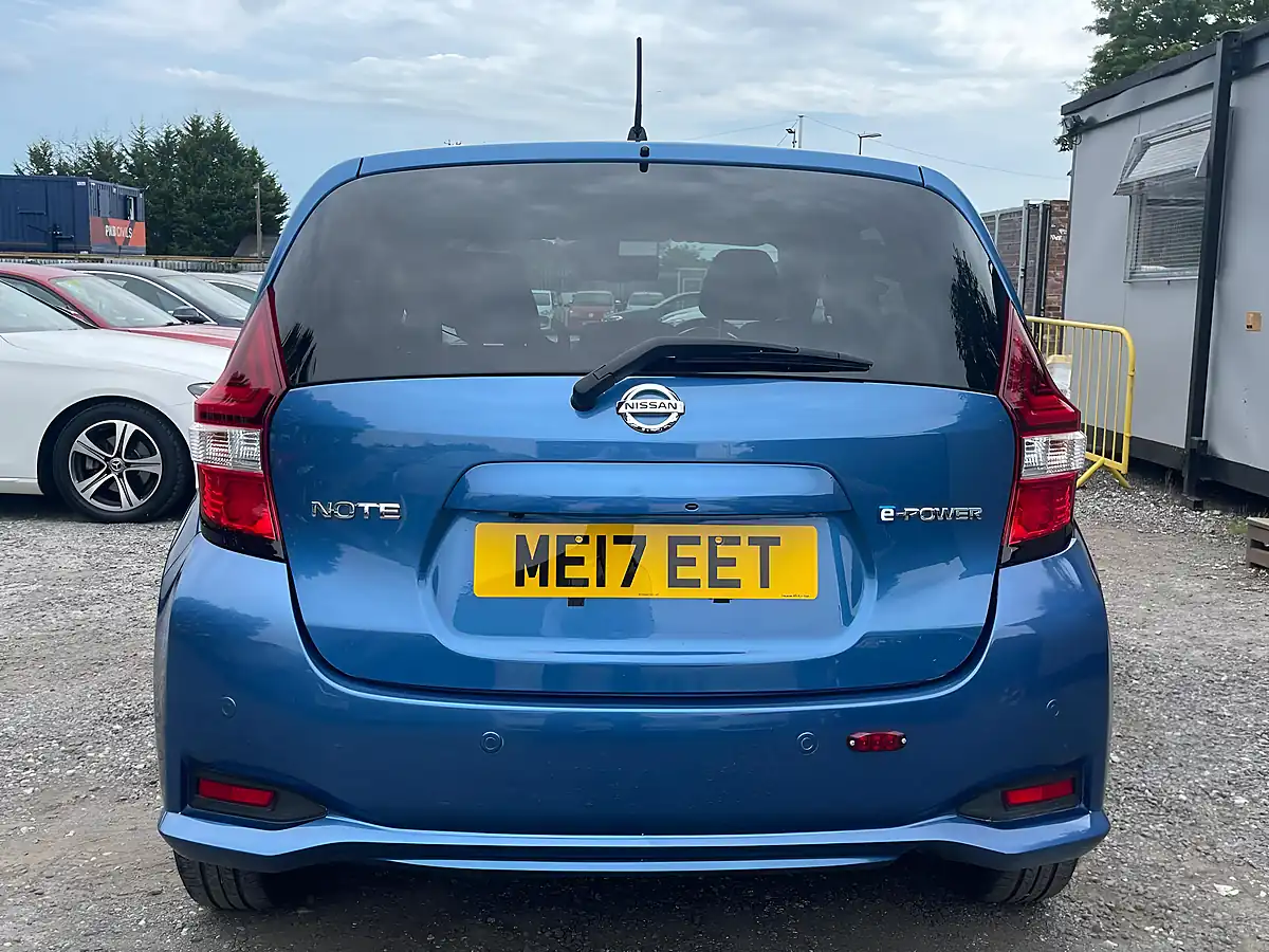Used 2017 Nissan Note Blue - Interior and Exterior details 6