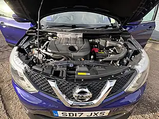 Used 2017 Nissan Qashqai Acenta Blue - Interior and Exterior details 2