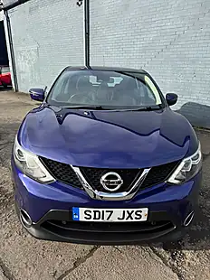 Used 2017 Nissan Qashqai Acenta Blue - Interior and Exterior details 7
