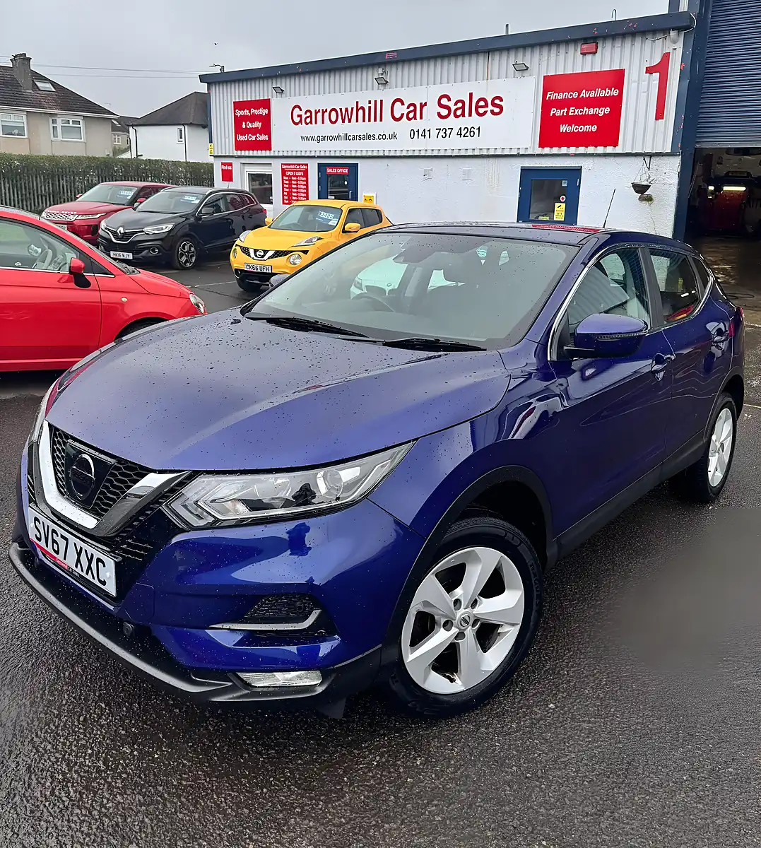 Used 2017 Nissan Qashqai Acenta Blue - Interior and Exterior details 3