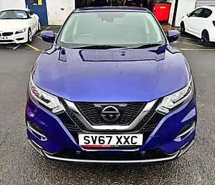 Used 2017 Nissan Qashqai Acenta Blue - Interior and Exterior details 4