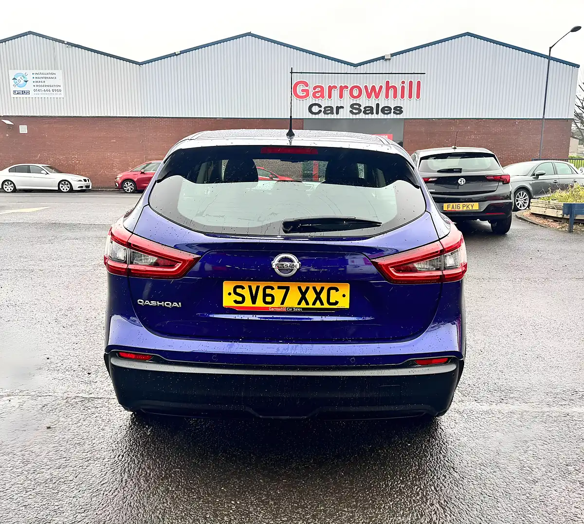Used 2017 Nissan Qashqai Acenta Blue - Interior and Exterior details 8