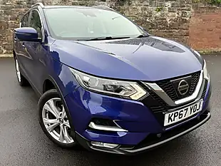 Used 2017 Nissan Qashqai N-Connecta Blue - Interior and Exterior details 3