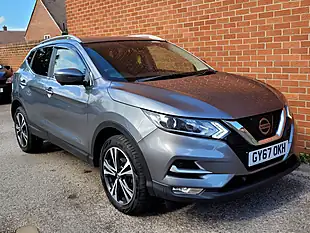 Used 2017 Nissan Qashqai N-Connecta Grey - Interior and Exterior details 8