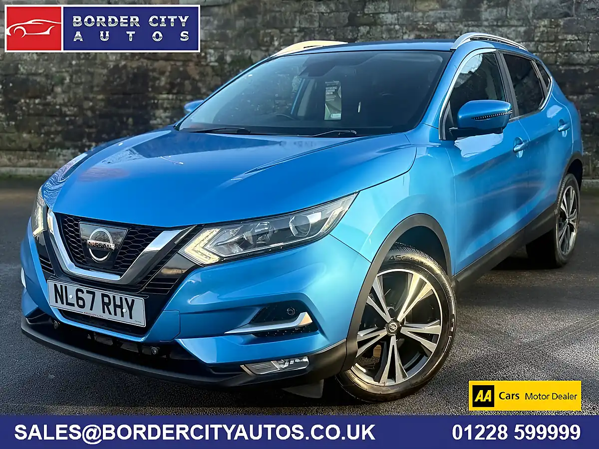 Used 2017 Nissan Qashqai N-Connecta Ink Blue - Front View