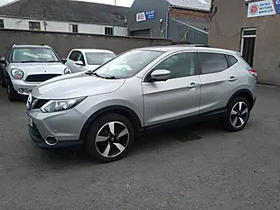 Used 2017 Nissan Qashqai N-Connecta Silver - Interior and Exterior details 2
