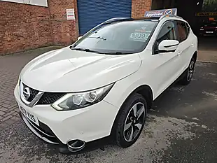 Used 2017 Nissan Qashqai N-Connecta White - Interior and Exterior details 2